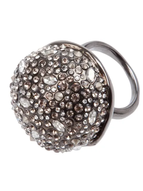 Alexis Bittar crystal studded ring
