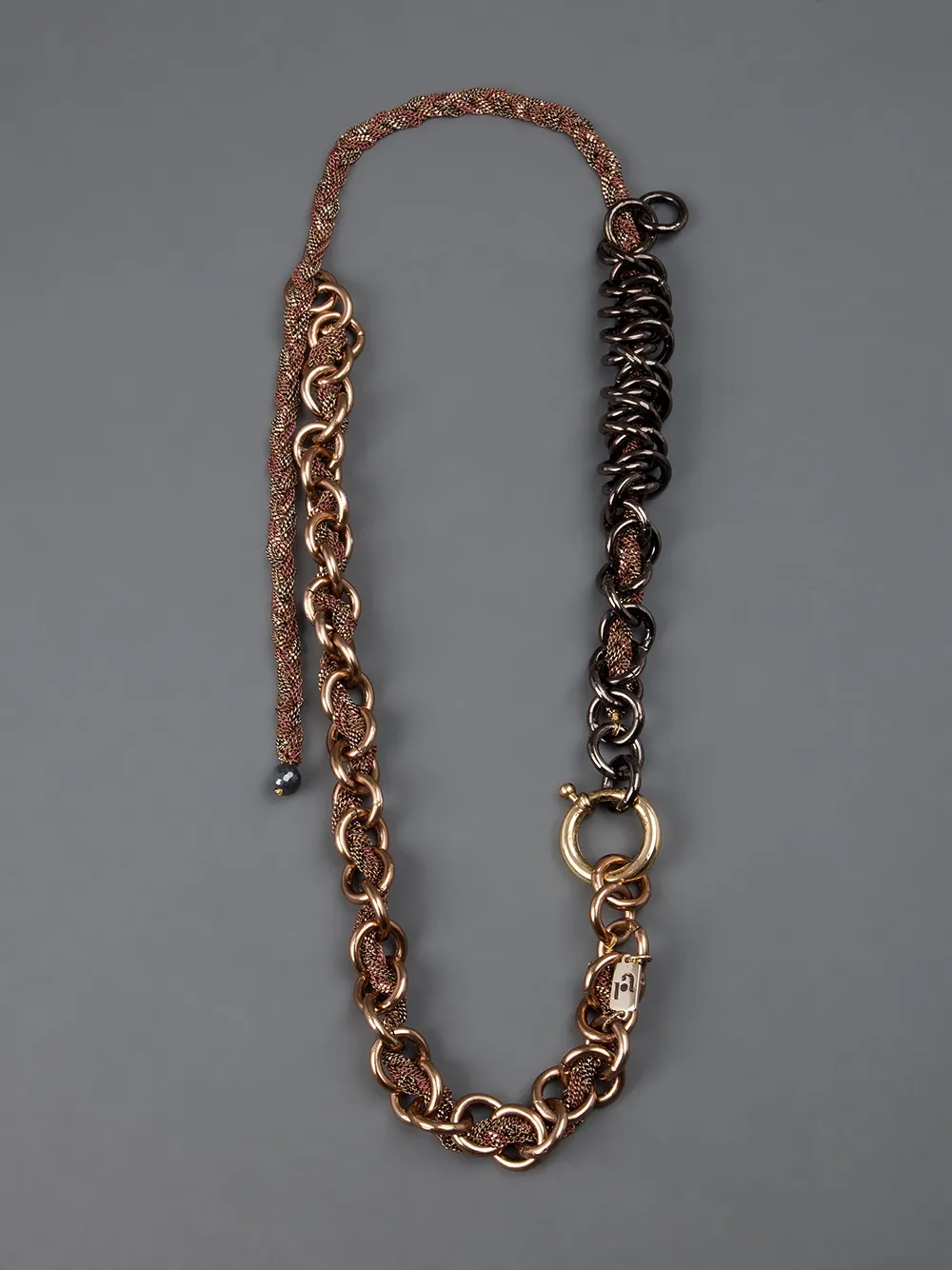 Rosantica chunky chain necklace - Grijs