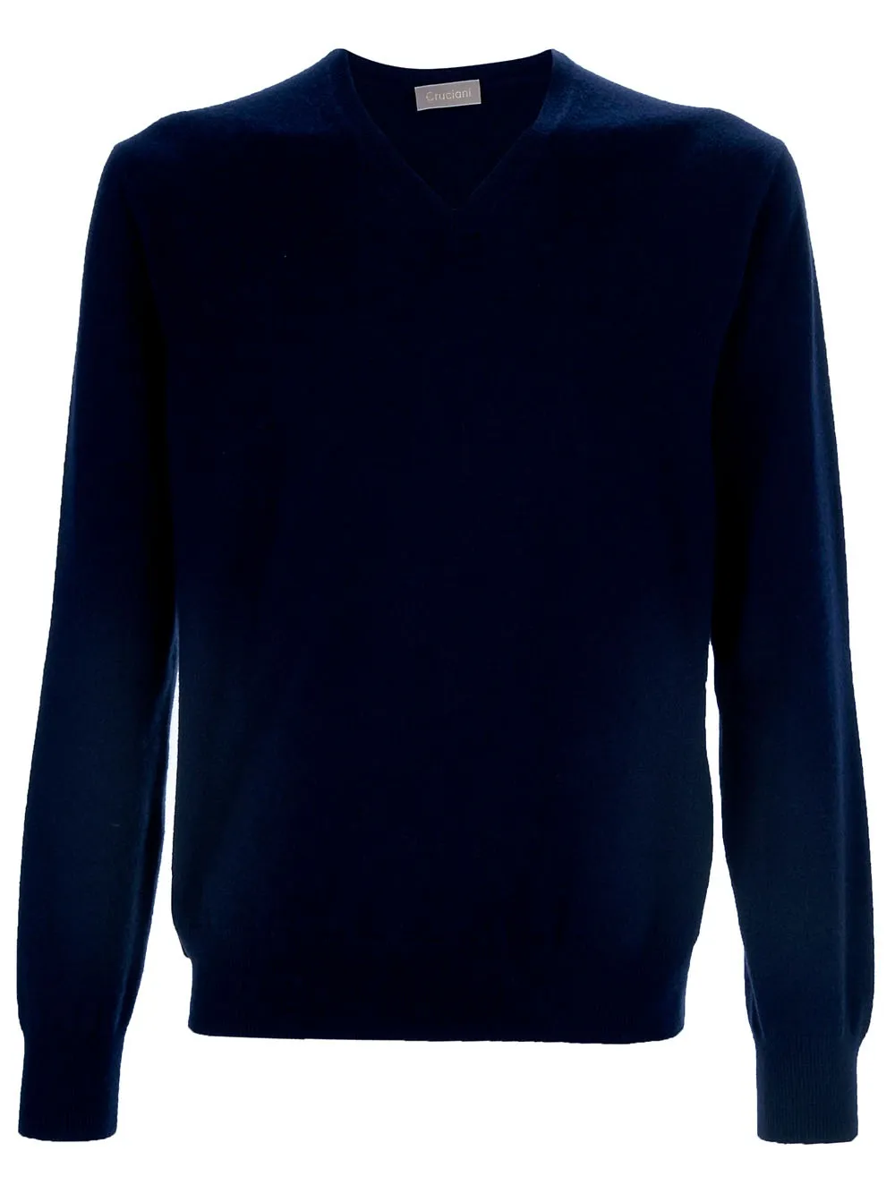 Cruciani V-neck jumper - ブルー Cruciani V-neck jumper - ブルー