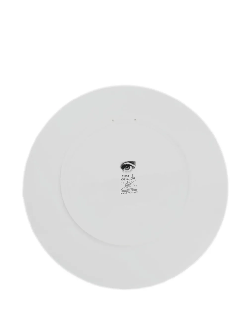 Fornasetti フェイスプリント プレート | ホワイト | Image 1