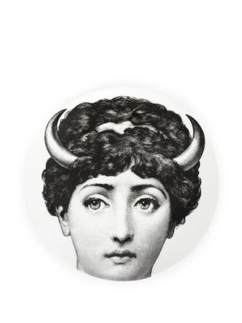 Fornasetti printed wall plate