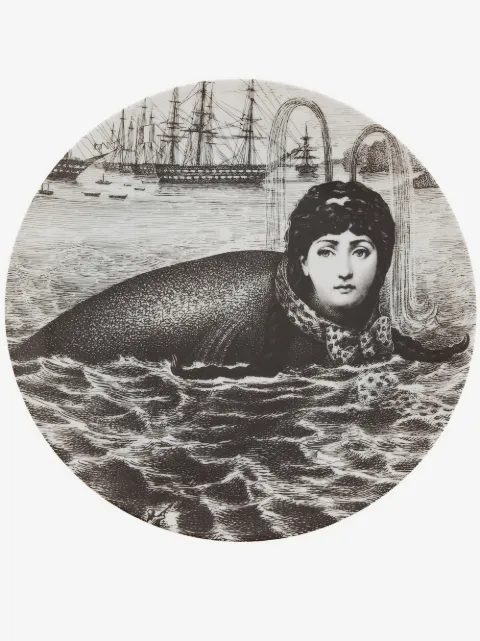 Fornasetti printed plate