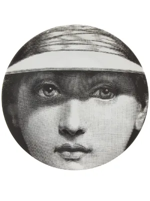 Fornasetti プリント ウォールプレート | ブラック | FARFETCH JP