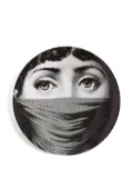 Fornasetti Tema e Variazioni wall plate - Grey