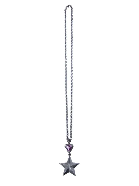 Franz Marfurt Lucerne star and heart necklace