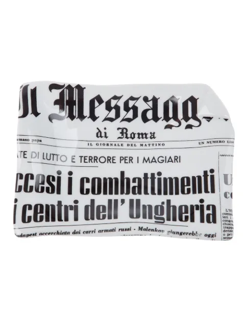 Fornasetti 'Il Messagero' dish