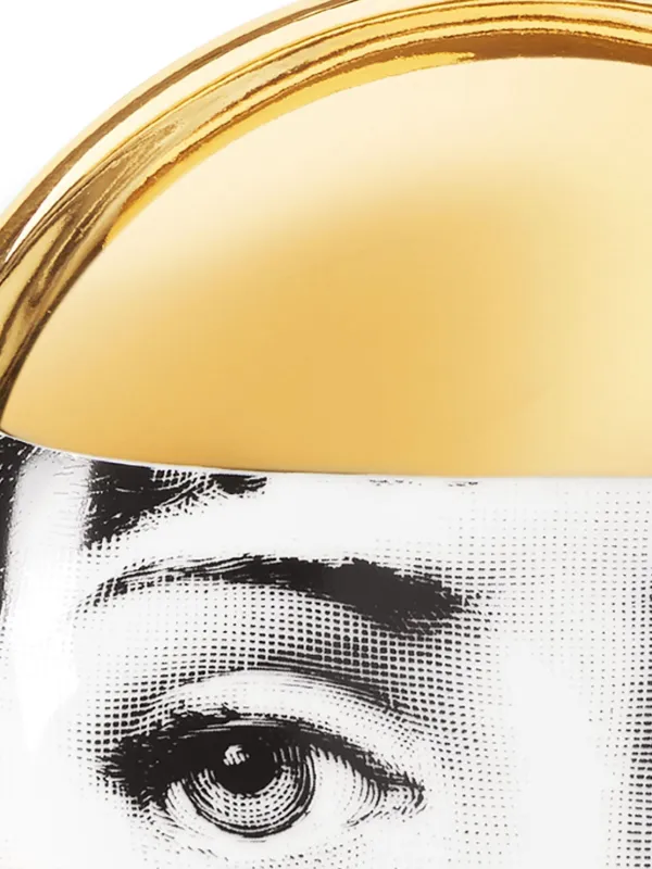 Fornasetti Tema e Variazioni N. 32 Wall Plate | Gold | FARFETCH HK