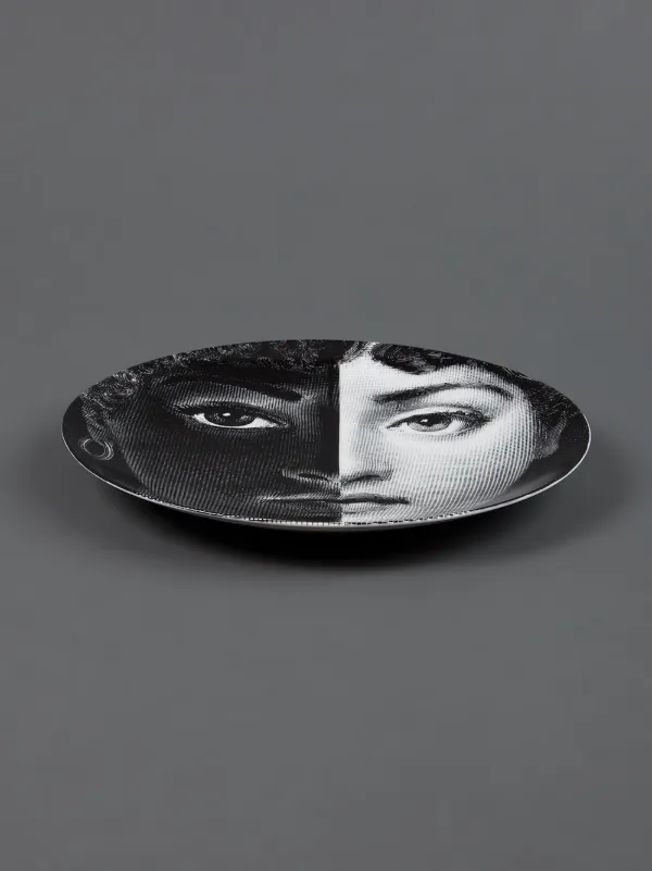 Fornasetti プリント ウォールプレート | ブラック | FARFETCH JP