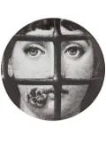 Fornasetti Printed Plate - Black