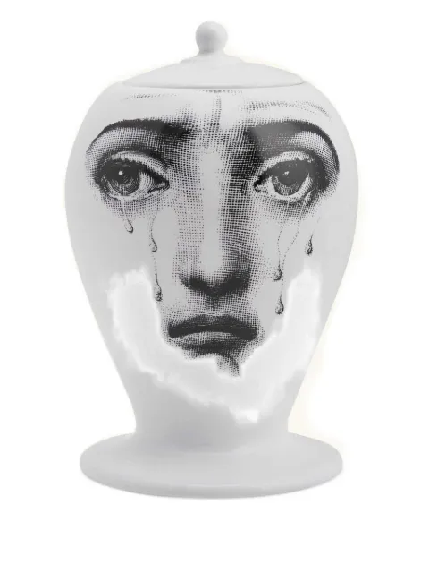 Fornasetti "Il fumo fa male" vase