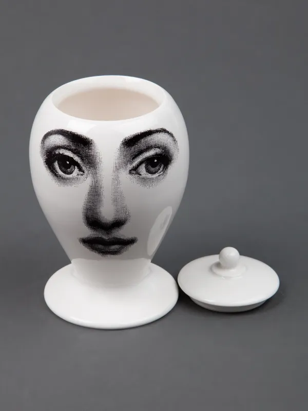 Fornasetti "Buona notte" Vase | White | FARFETCH