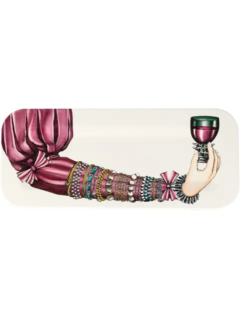 Fornasetti Rosa tray