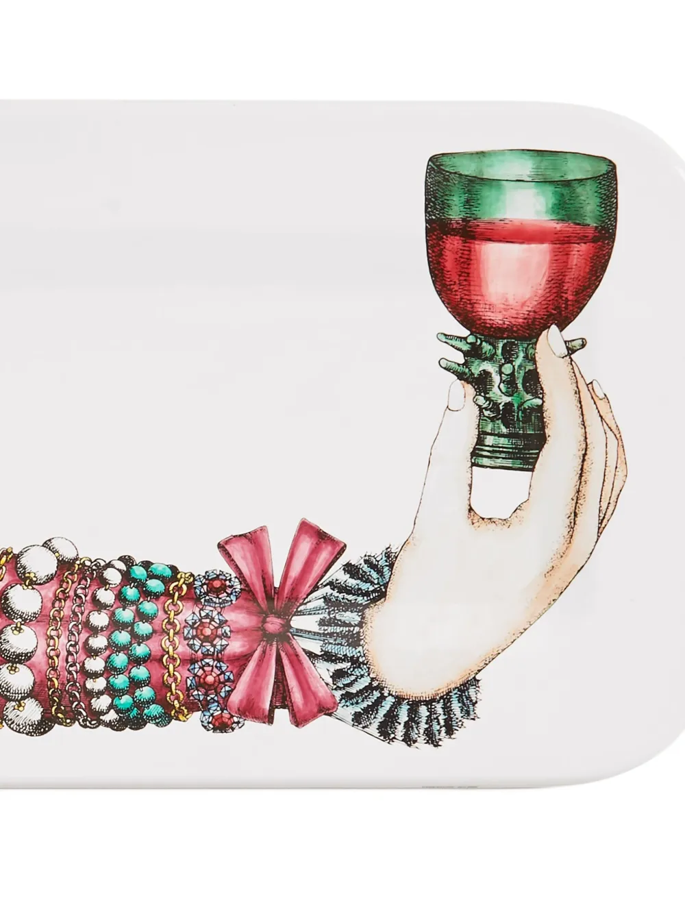 Fornasetti Fornasetti トレー | ホワイト | FARFETCH JP