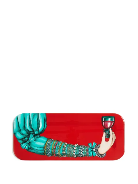 Fornasetti Illustrated Wine tray