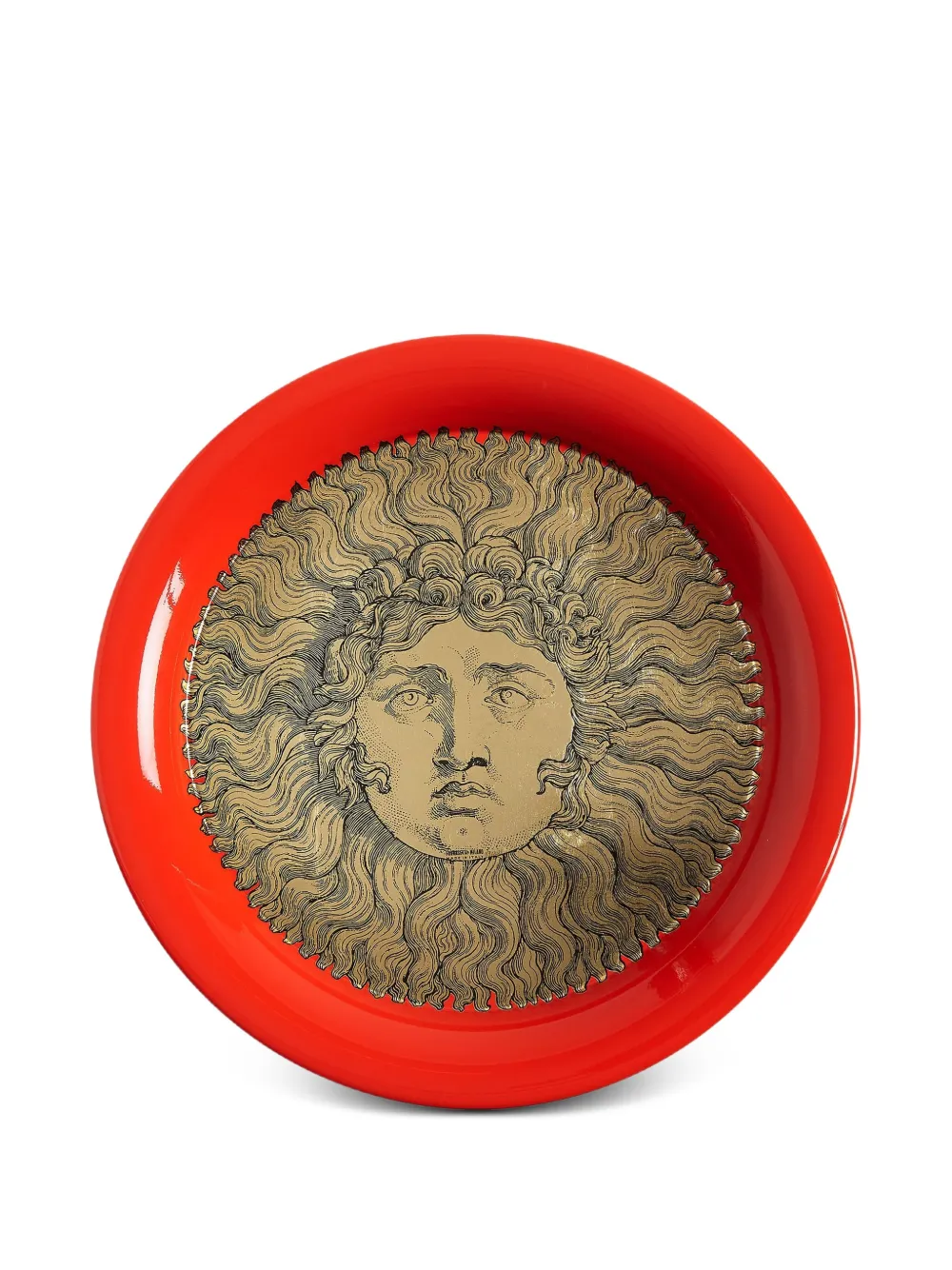 Fornasetti Sole tray | Red | Image 1