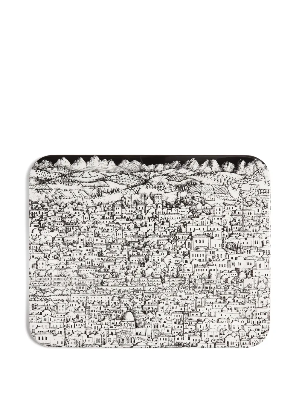 Fornasetti Gerusalemme tray | White | Image 1