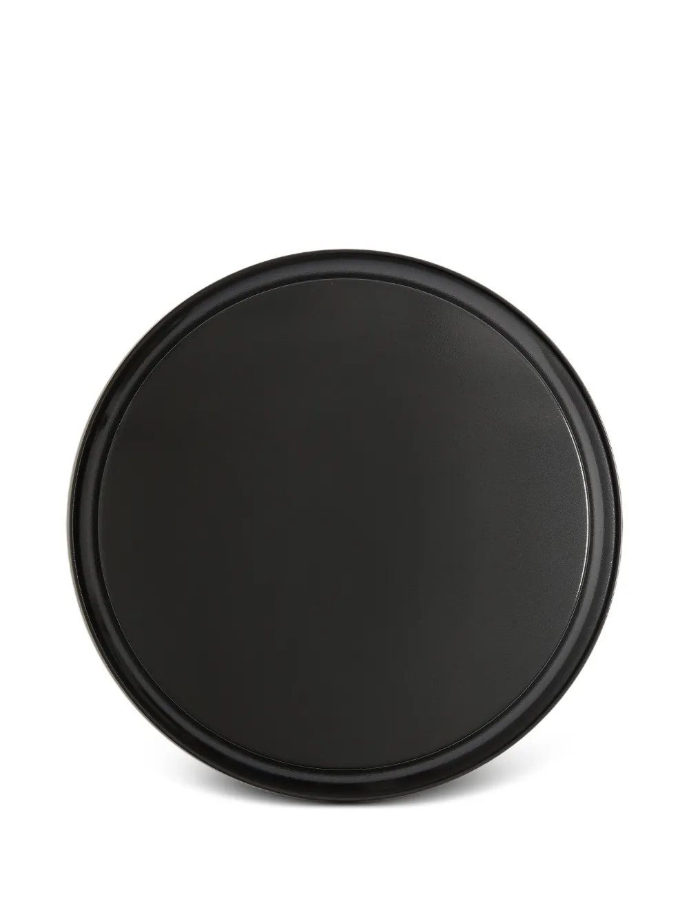  Fornasetti Rundes Tablett Mit Negativ Print   Schwarz 