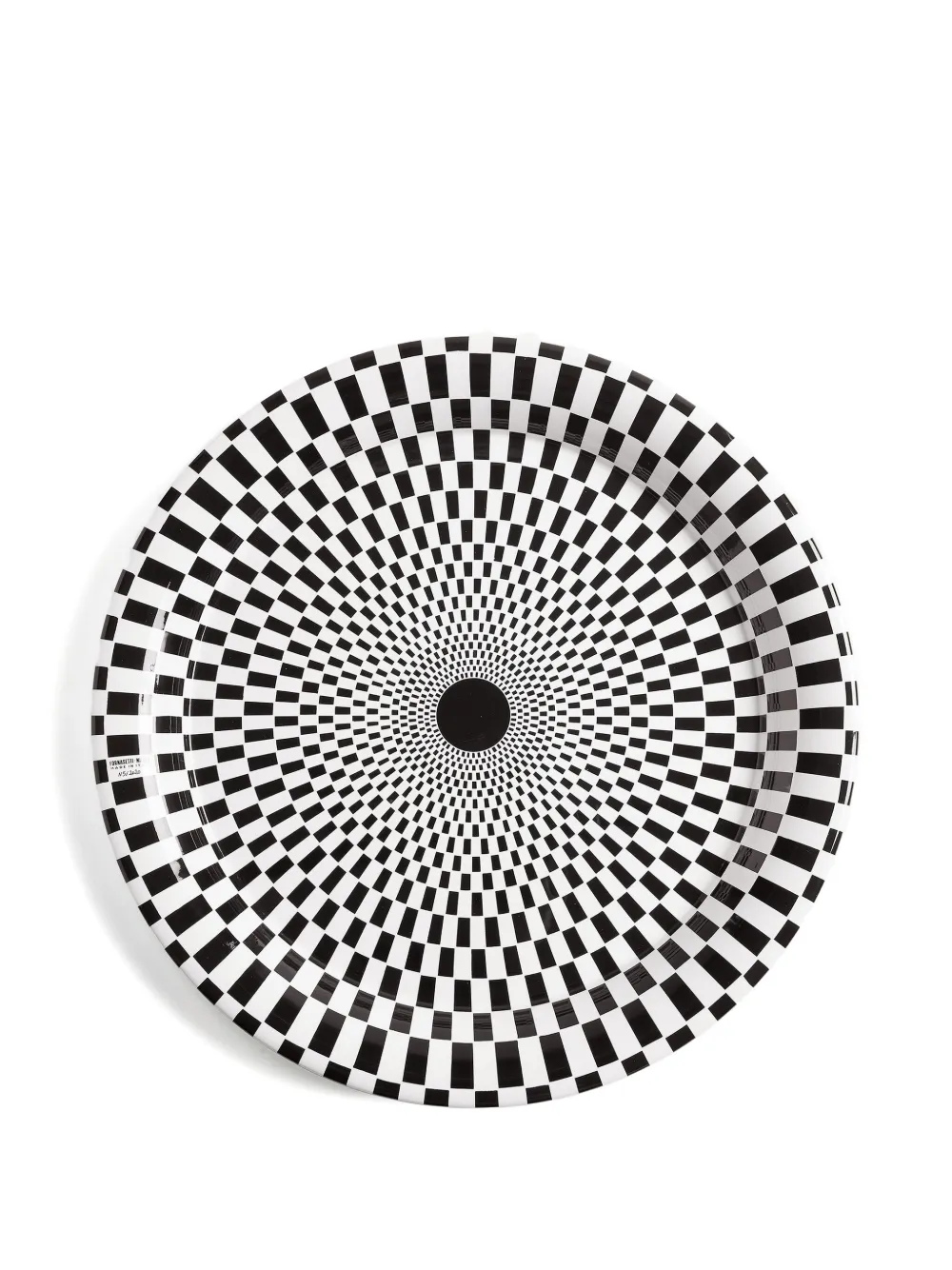 Fornasetti Egocentrism tray | Black | Image 1
