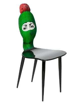 Fornasetti Stuhl Mit Gesicht Design Farfetch