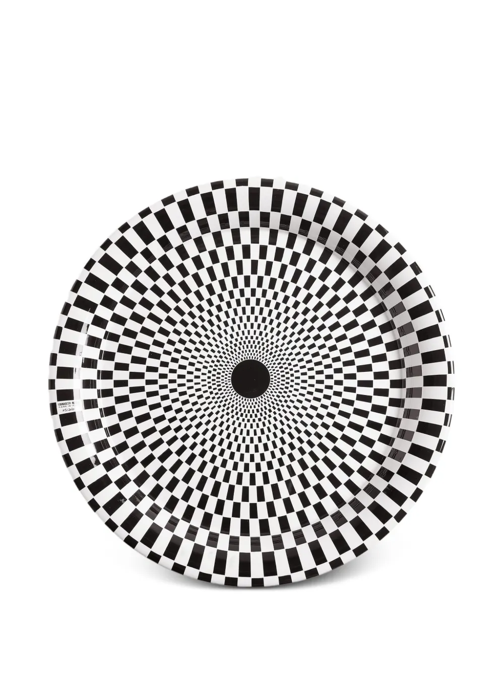 Fornasetti Egocentrism tray | Black | Image 1