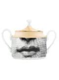 Fornasetti Bocca sugar bowl - Black