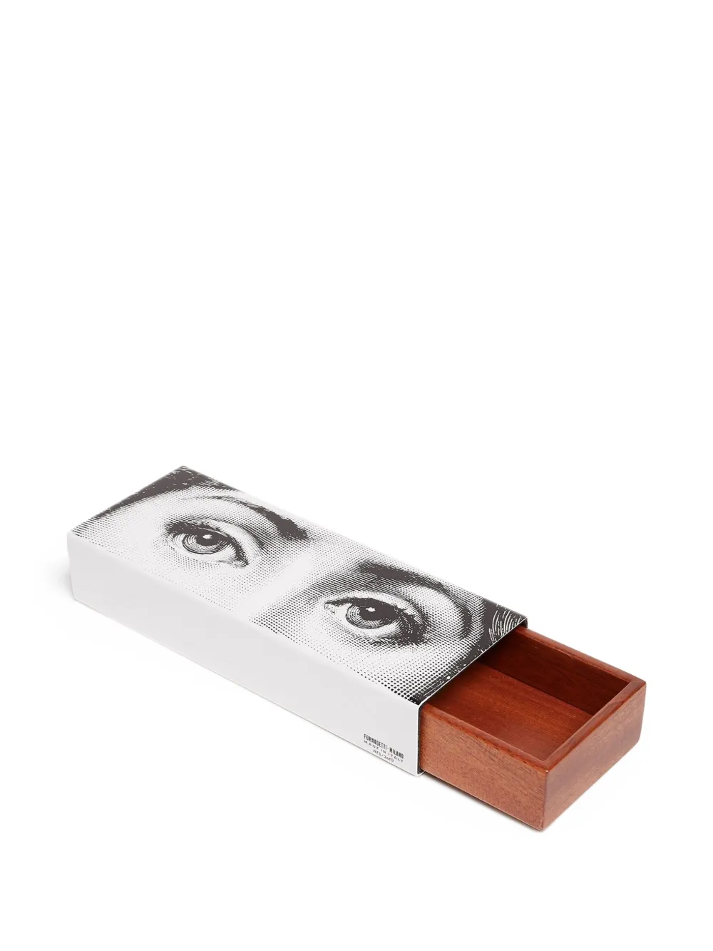 Fornasetti wood box | Black | Image 1