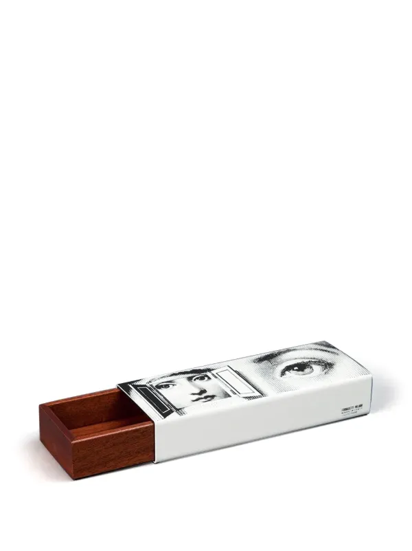 Fornasetti Printed Wooden Box | Black | FARFETCH ID