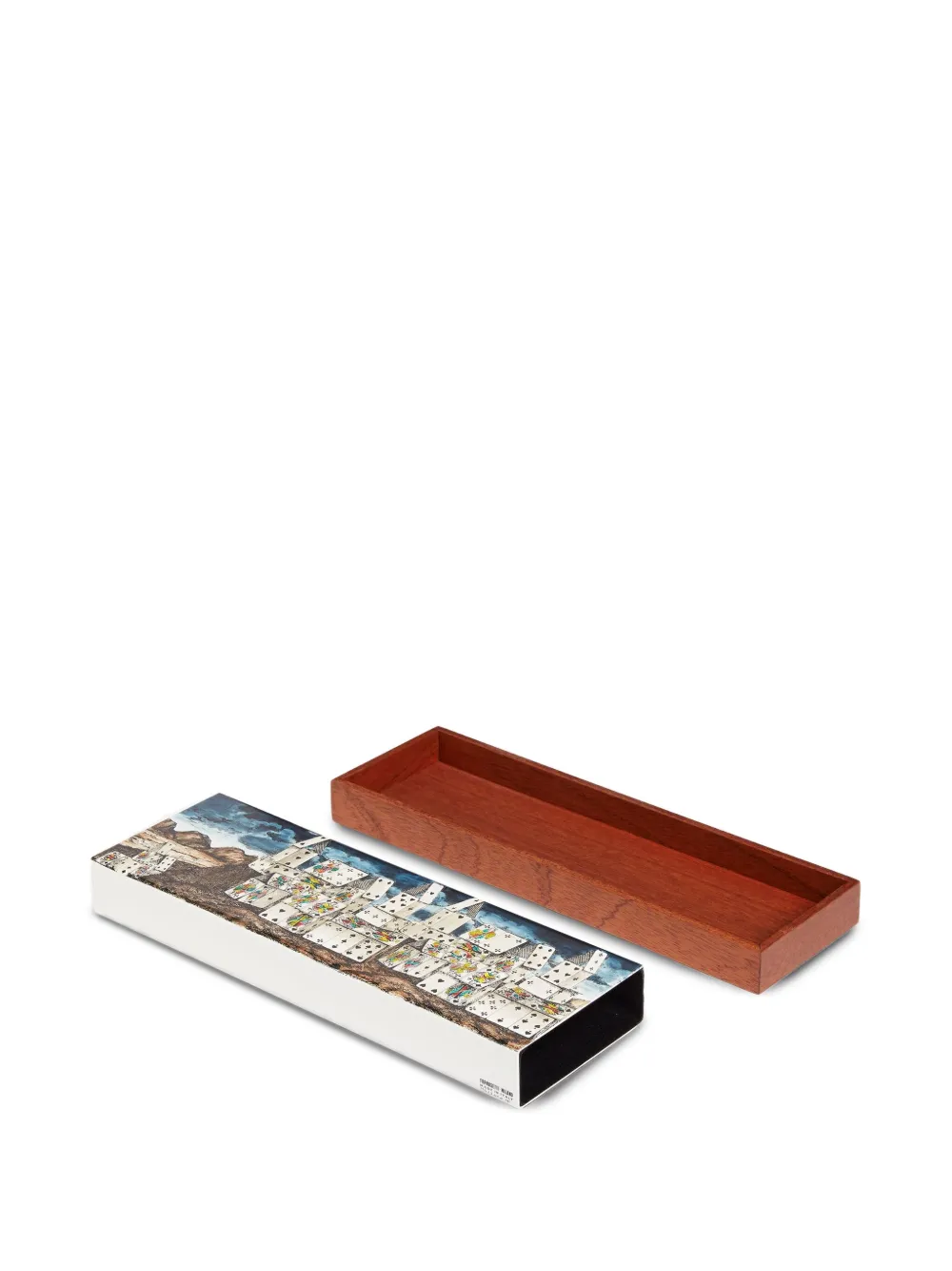  Fornasetti Printed Wood Box - White 