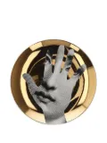 Fornasetti Tema e Variazioni N.15 plate (26cm) - Gold