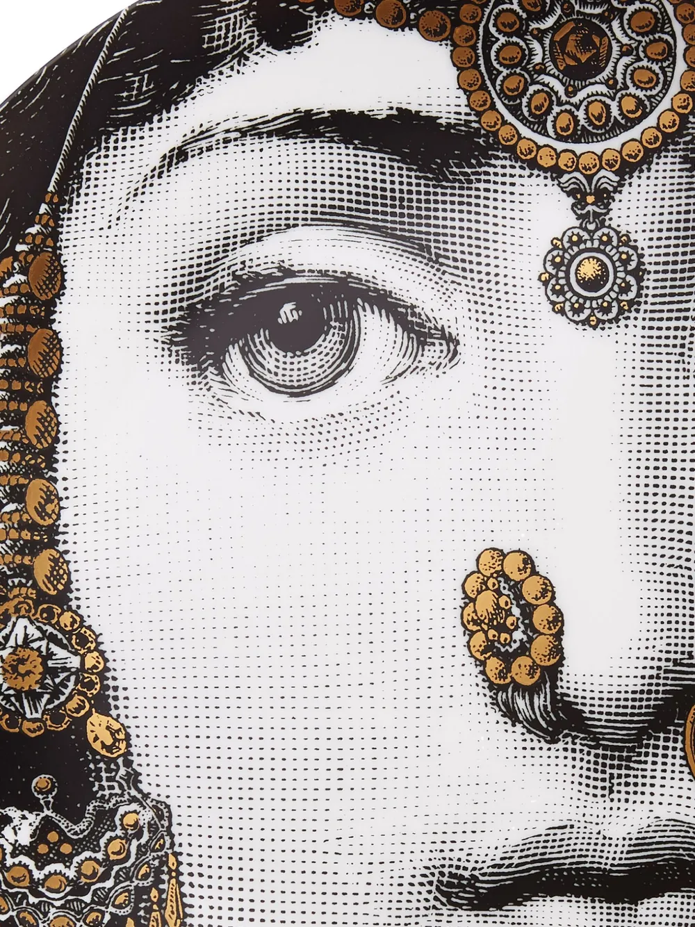 Fornasetti Tema e Variazioni N. 228 Wall Plate | Black | FARFETCH AE