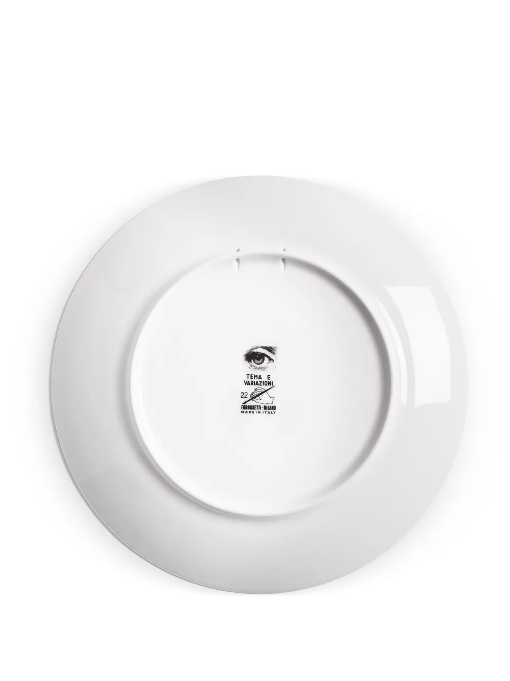 Fornasetti Tema E Variazioni N. 22 Wall Plate - Black 