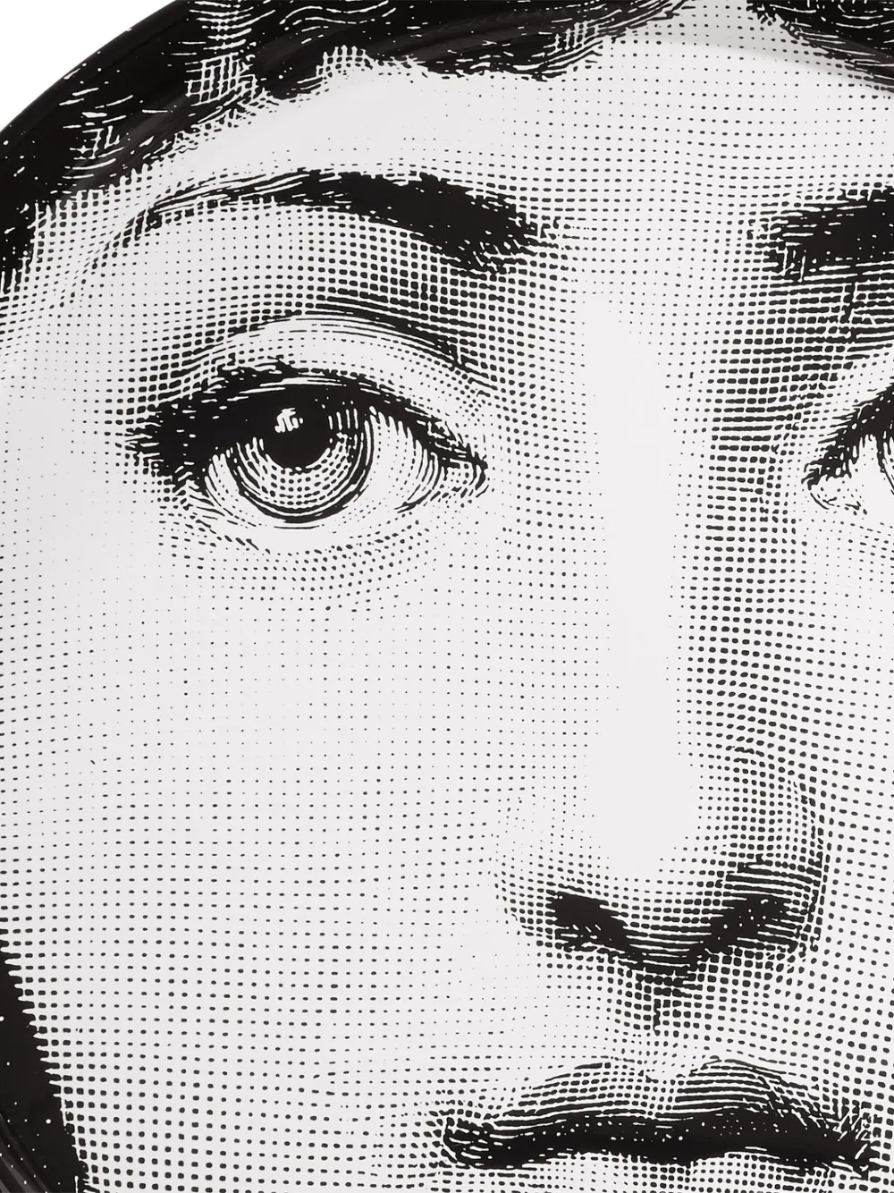 Fornasetti Tema E Variazioni Wall Plate - Black 