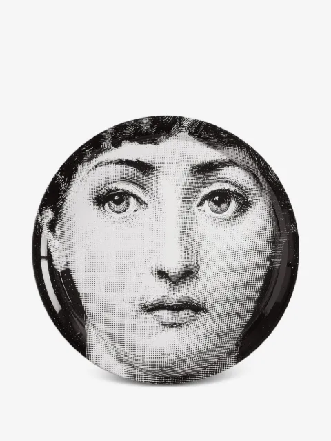 Fornasetti portrait round plate