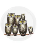 Fornasetti 'Owl' tray - White