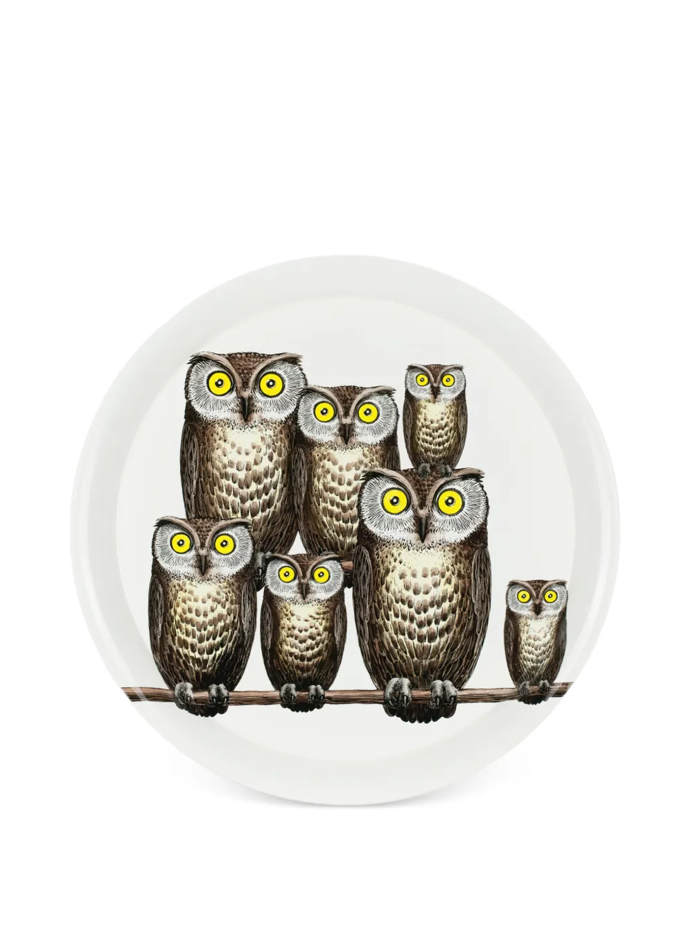 Fornasetti 'Owl' tray | White | Image 1
