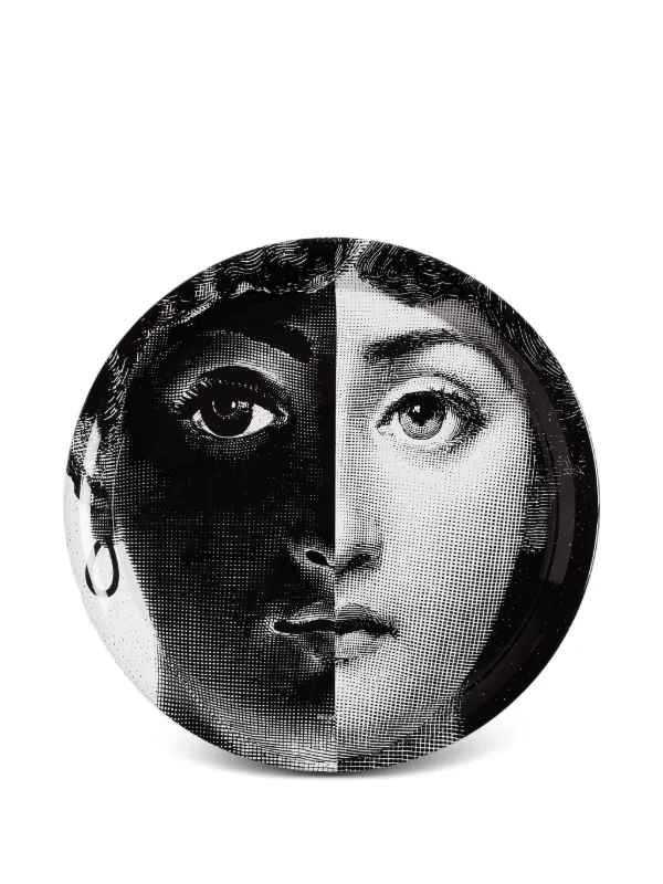 Fornasetti フラフィックプリント トレー | ブラック | FARFETCH JP