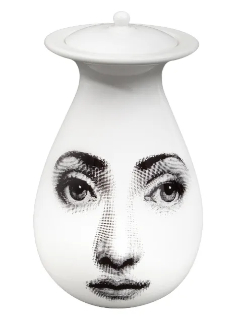 Fornasetti printed vase