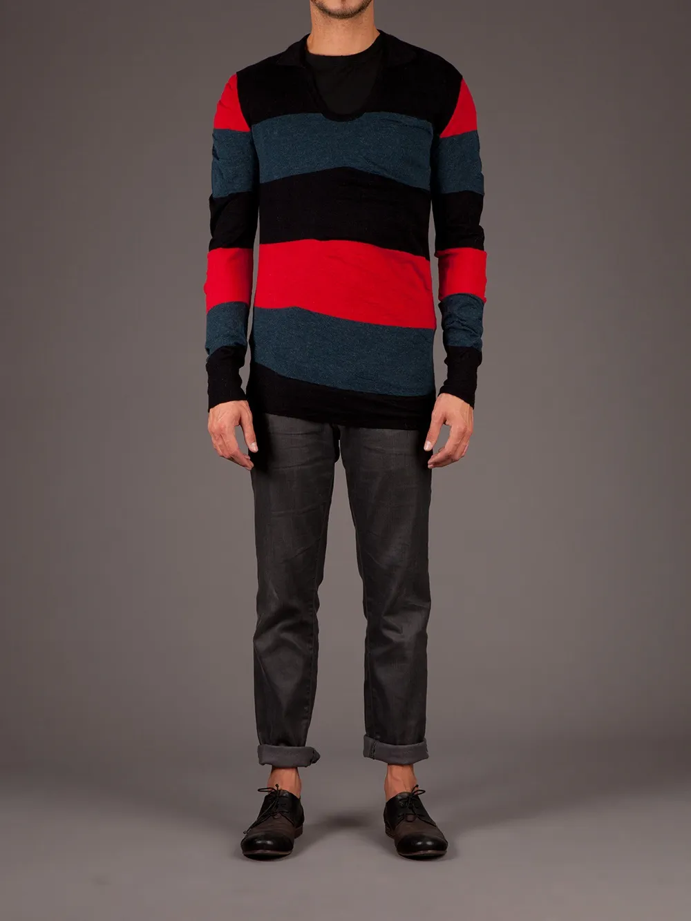 Aimo Richly pull rayé | Pulls | Image 2