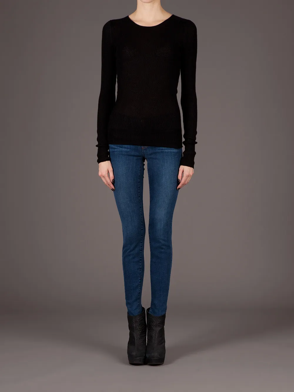 J Brand Skinny fit jeans - Blauw