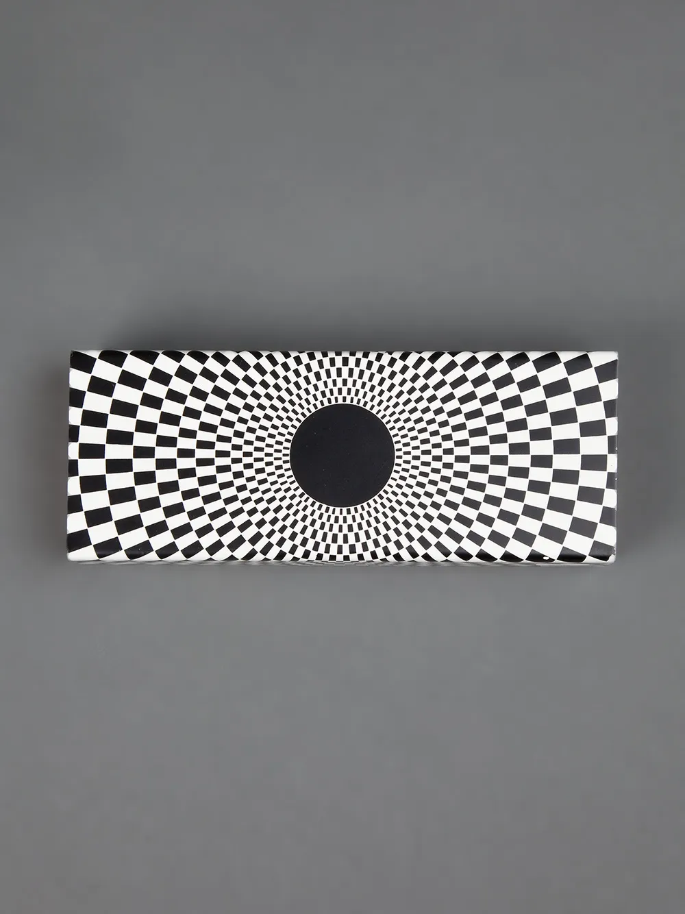 Fornasetti Printed Storage Box In Schwarz