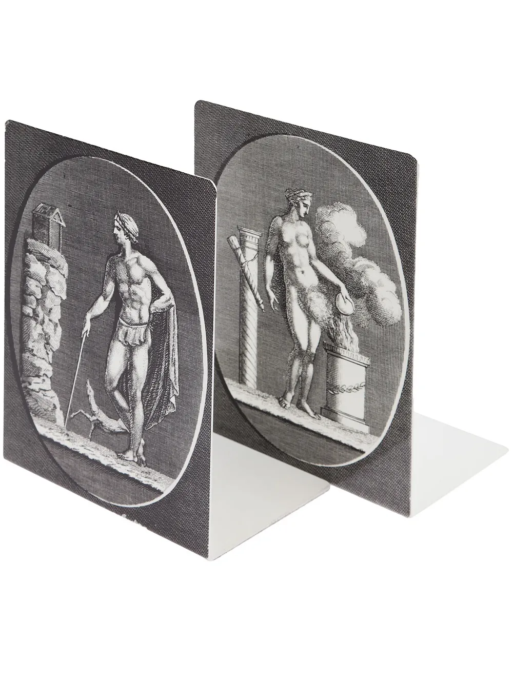 Fornasetti sujetalibros en forma de L | negro | Image 1