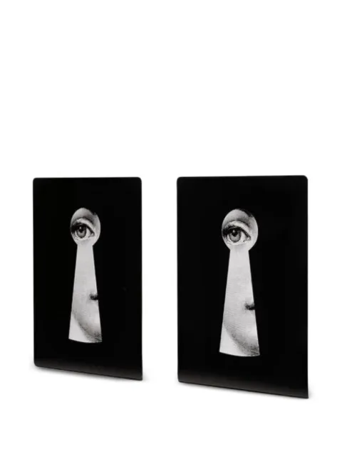 Fornasetti Serratura bookends