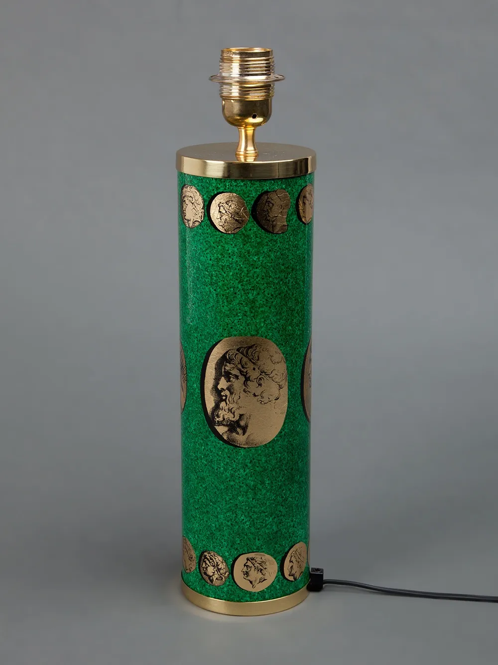  Fornasetti Lampe Mit Kamee Print   Grün 