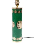 Fornasetti cameo lamp base - Green