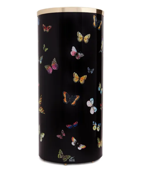 Fornasetti porte parapluie "Farfalle" à papillons imprimés