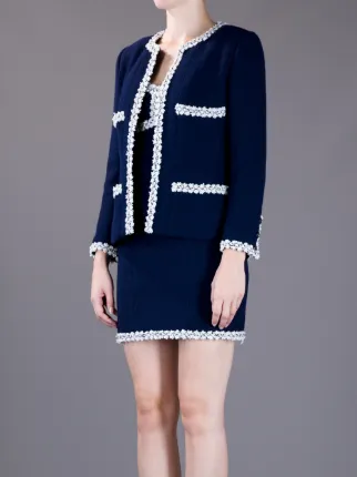 Chanel Vintage Dress Suit - Farfetch