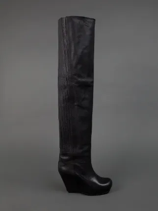 thigh high rick owens