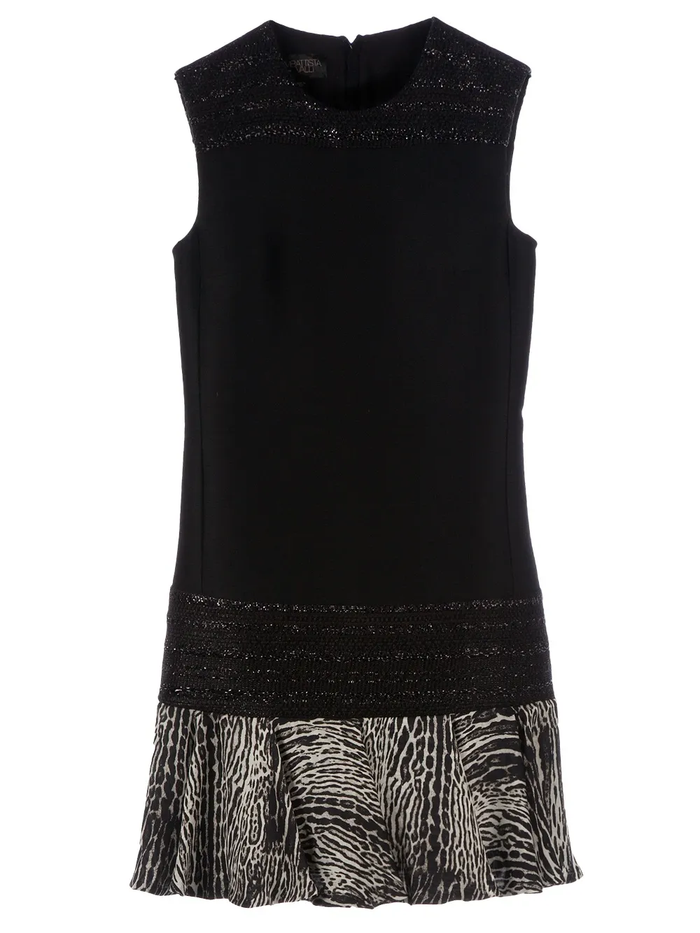 Giambattista Valli drop waist dress - Black