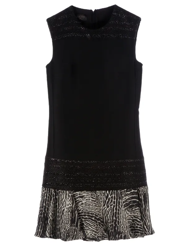 Giambattista Valli Drop Waist Dress in Black