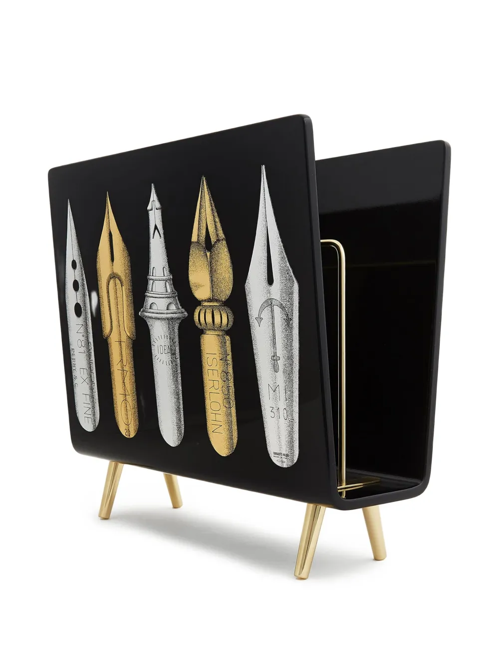 Fornasetti Zeitschriftenhalter mit Print | Regale & Ablagen  | Image 2